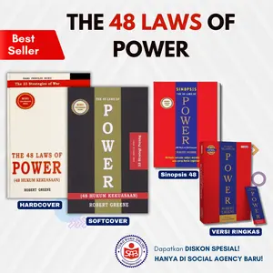 Buku The 48 Laws of Power 48 Hukum Kekuasaan  - Robert Greene