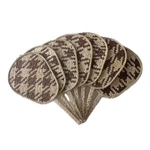 Kipas Tangan Anyaman Pandan Putih Kuat dan Murah - Panjang