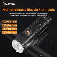 Gambar ADDVIEW Dorado Prime Lampu Sepeda 1500 Lumens Tahan Air USB Isi Ulang untuk Bersepeda Malam Alat Sepeda Gunung Outdoor Instalasi Cepat dan Bracket Gratis dari ADDVIEW.ID Kab. Tangerang 3 Tokopedia