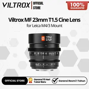 Viltrox S MF 23mm T1.5 Cine Lens for Panasonic/Leica M4/3 Mount Garansi Resmi