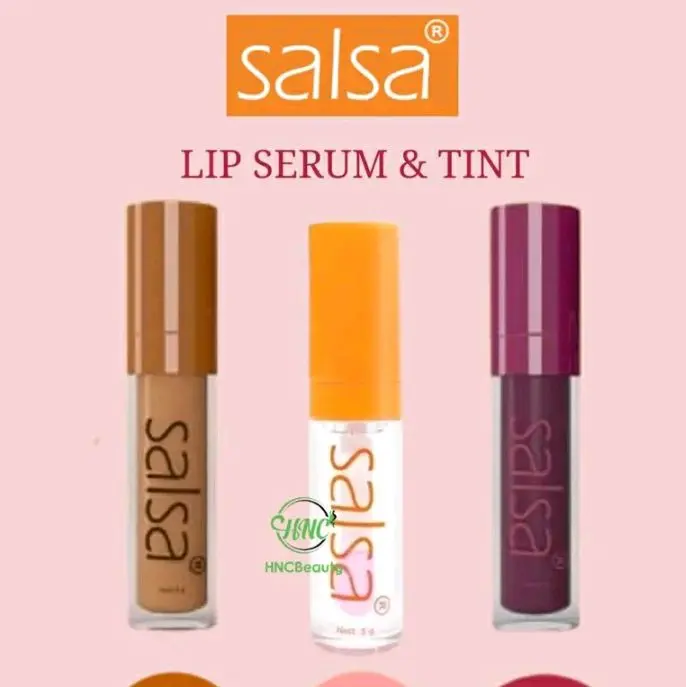 SALSA LIP GLOW SERUM/ CORAL NUDE TWILIGHT/ MOISTURIZING SERUM BIBIR TINTED/ SALSA SERUM BIBIR/ MELEMBABKAN DAN MENYEHATKAN BIBIR Glaze