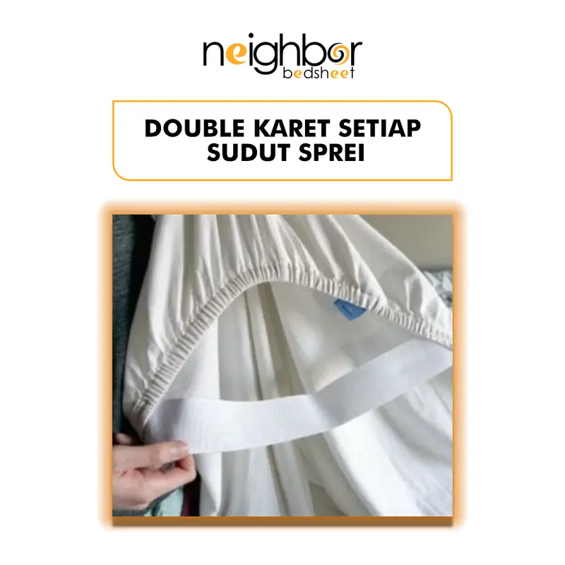 Sprei Set Only / Hanya Sprei Polos Ukuran 160x200 Premium Lembut Kasur Nomor 2 5