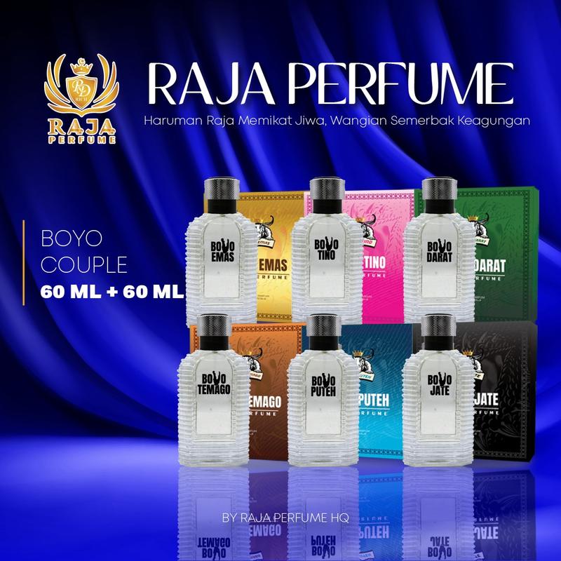(B) BOYO COUPLE RAJA PERFUME 60ML - TikTok Shop Malaysia