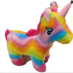 Boneka Unicorn Warna Warni Boneka Kuda Poni Pelangi Boneka Mainan Anak Gemes Lucu Limited Edition