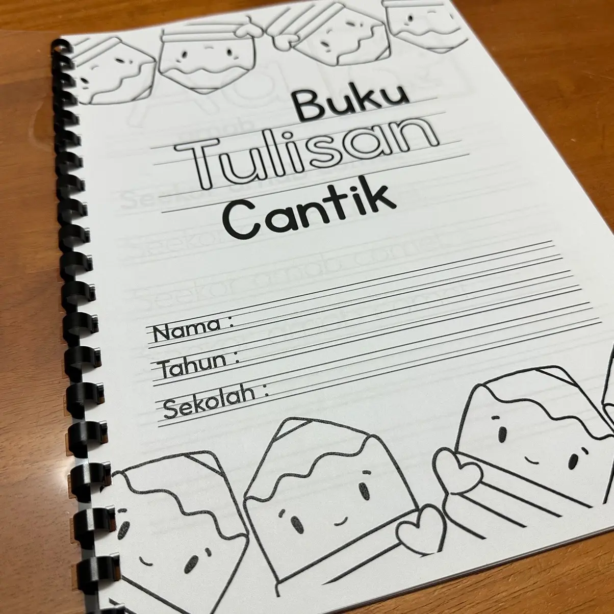Belajar Menulis Handwriting Practice BBMMLTW