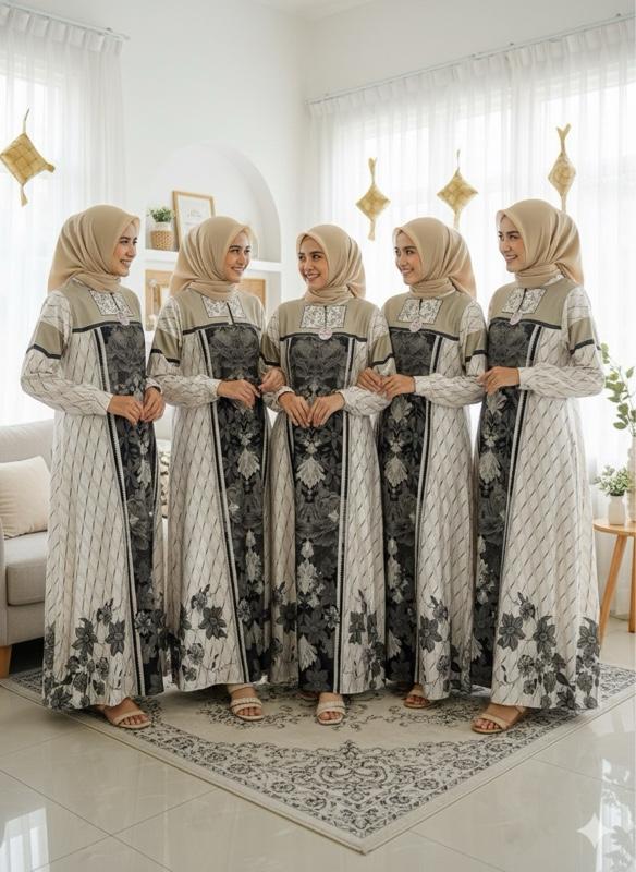 NR-GAMIS TERBARU LUXURY DRESS|GAMIS SULTAN BAHAN SUTERA ARABIAN SILK PREMIUM ADEM