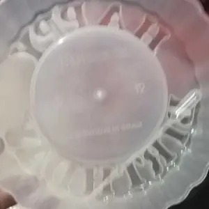 Cetakan Puding Happy Birthday Ulang Tahun Plastik Premium 1,2 Liter / Cetakan Bolu Ulang Tahun Puding Loyang / Cetakan Agar Jelly Pudding Kue Kitchenware