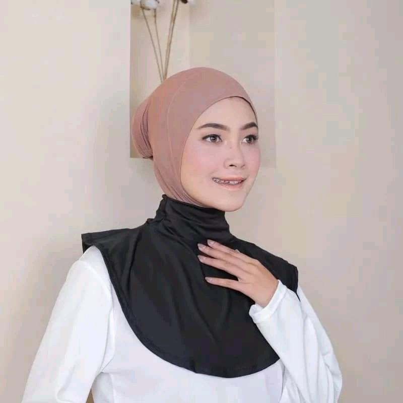 Manset Leher Wanita Hijab,Bahan Kaos Premium,Atasan Penutup Dada,Inner Dada Dalaman Basic Rayon Dewasa 1