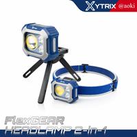 Gambar AOKI XYTRIX FlexGEAR Lampu Kepala 2-in-1 LED 500LM Headlamp & Lampu Kerja Magnet Tripod USB-C 1200mAh IPX4 - FlexGEAR dari Aoki Official Kota Administrasi Jakarta Timur 1 Tokopedia