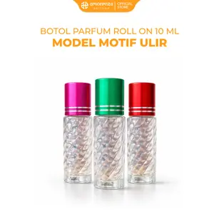 BOTOL PARFUM ROLL ON 10 ML MOTIF ULIR  ( MINIMAL ORDER 6 PCS )
