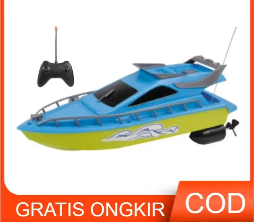 Mainan Anak RC SPEED BOAT Kapal Remote Control Racing Boat Perahu Air