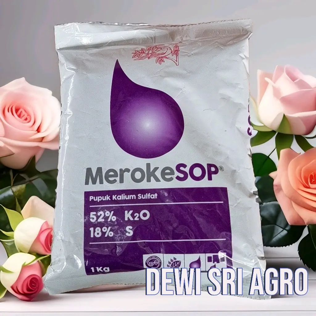 Pupuk Buah Meroke SOP Kemasan Pabrik 1 kg untuk Pemacu Pembuahan dan Pembesaran Buah