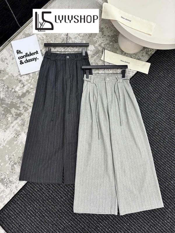Quần vải ống rộng Lylyshop hàng QCCC nói không với hàng xưởng gia công giá rẻ !