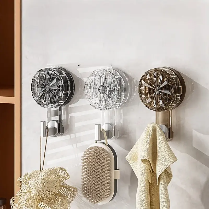 Móc Treo Tường, Cốc Hút Chân Không, Móc Treo Đồ Gắn Tường Không Cần Khoan Đục