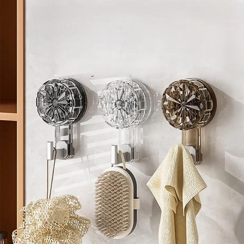 Móc Treo Tường, Cốc Hút Chân Không, Móc Treo Đồ Gắn Tường Không Cần Khoan Đục 0