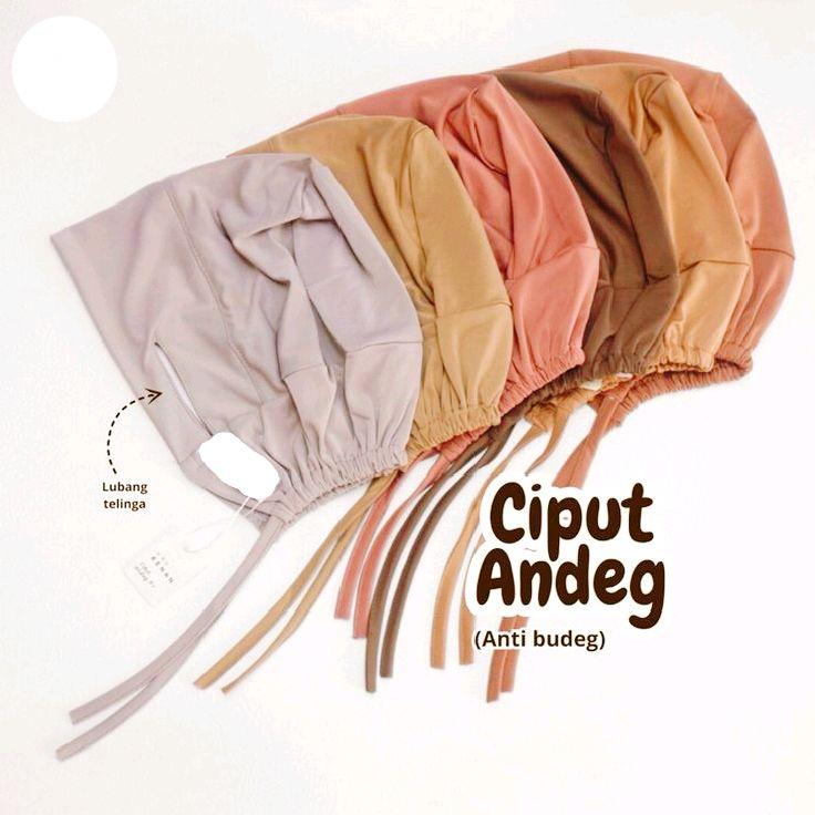 Ciput Anti Budeg/Tali Lubang Telinga Premium Jilbab Kerudung Instan Wanita Dalaman 0