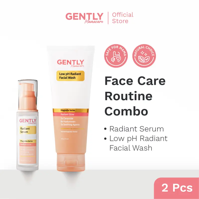 GENTLY Mamacare Face Care Routine Combo | Untuk Ibu Hamil & Menyusui 0