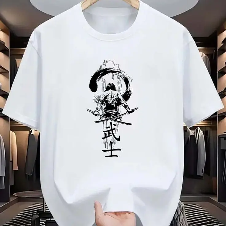 Tshirt Korean Style Lengan Pendek Cowok dan Cewek Bahan Cotton Combed 24s Premium 100% Tebal dan Adem - Design Terkeren Motif THINK OUTSIDE HITAM - unisex 6