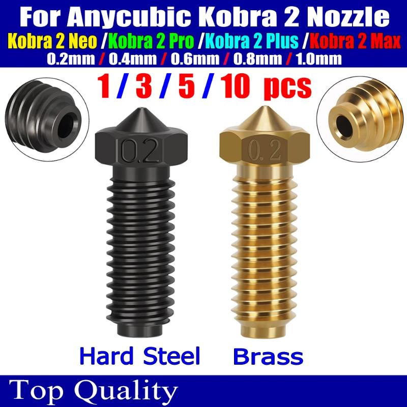 Volcano Nozzles For Anycubic Kobra 2 Nozzle Neo/Kobra Plus/Kobra Pro/Anycubic…