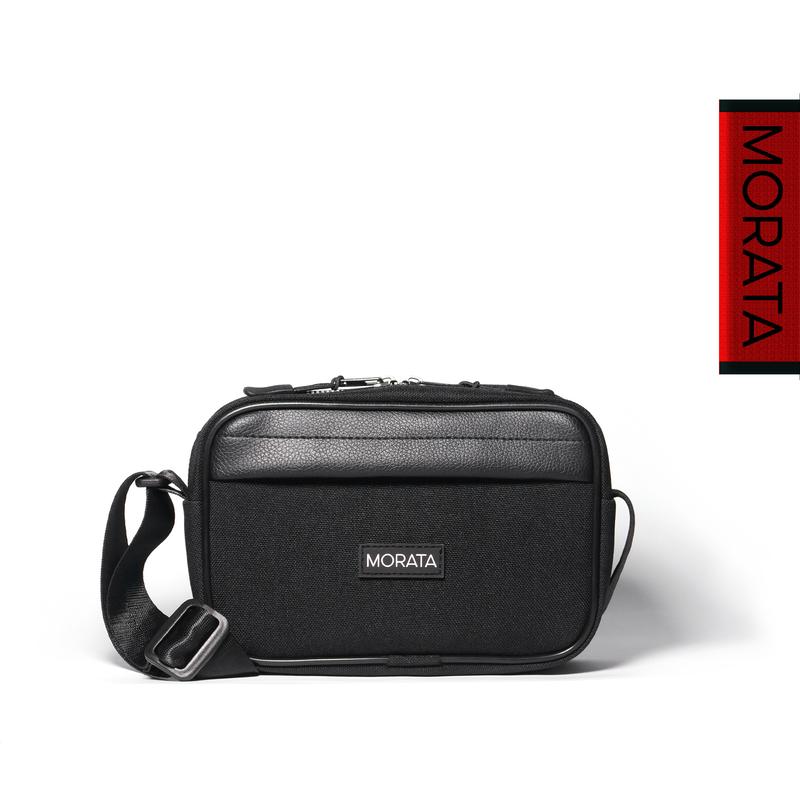 Túi Đeo Chéo M03 – Vải Canvas Phối Da PU