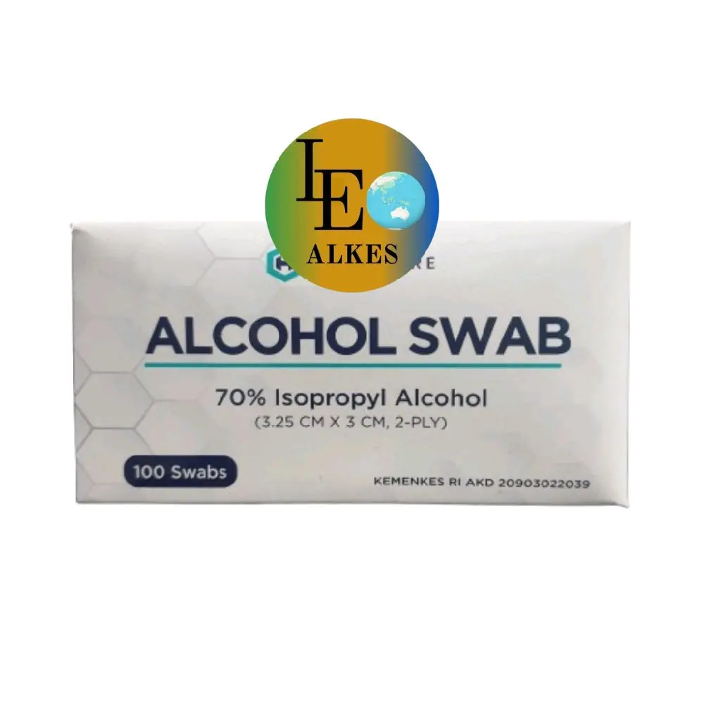 HEXACARE Alcohol Swabs Tisu Alkohol Swab Alkohol 70%