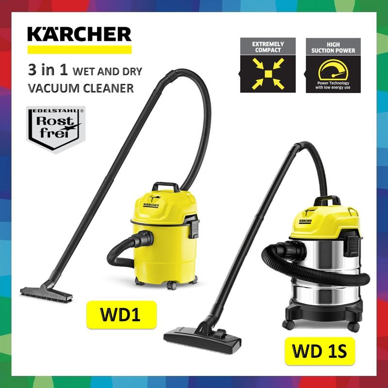 Karcher WD1S WD1 WET AND DRY VACUUM CLEANER / WD1s Stainless - TikTok ...