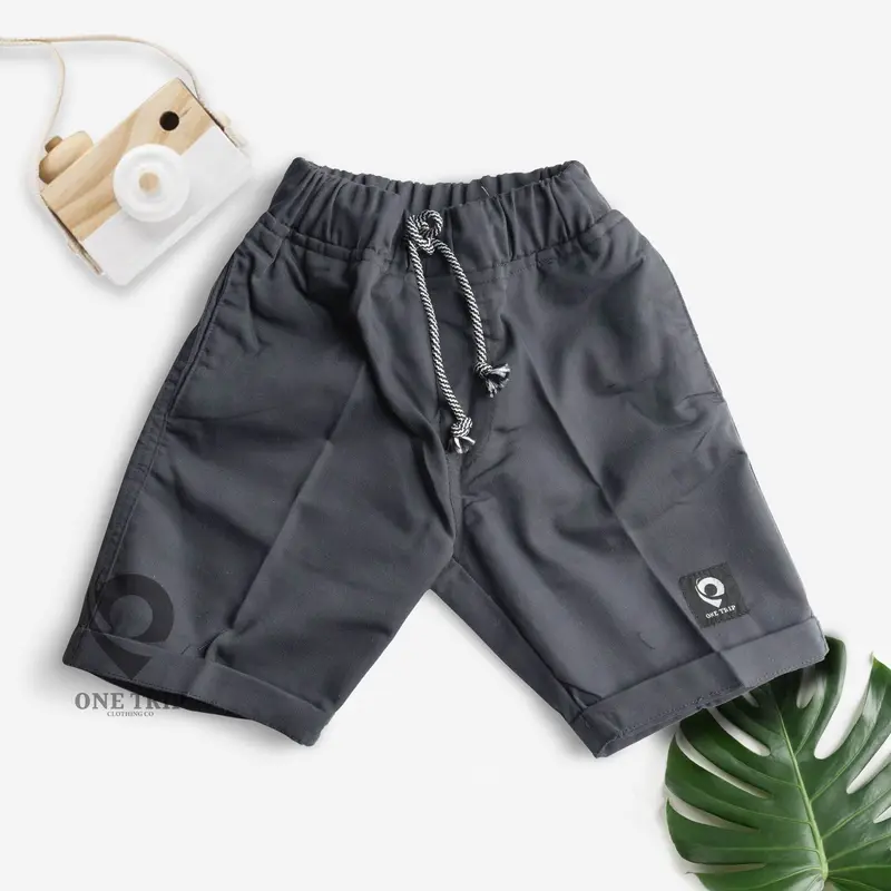 Celana pendek anak laki laki Chinos cowok Bahan Katun Short Pants Zunior Fashion celana chinos anak laki laki celana anak laki laki celpen cargo Jogger 5