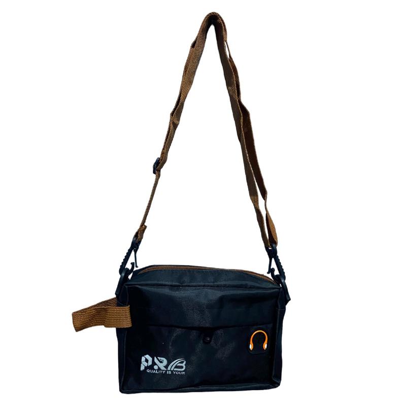 pria PAKET ISI 3 TAS HANBAG Selempang + TOPI + KACAMATA tas selempang & bahu slow respon anggun storage fashionable waistbag casual wesbek kecil merah maron gantung jam tangan dan cowok kompek 1