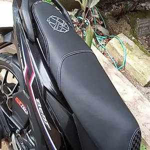 Kulit Jok Motor Cover Jok Motor Logo VENOM X CARBON CATUR 3D Bahan Tebal Motor Beat,Vario,Nmax,Scoopy,Pcx,Lexi,Suprax,Jupiter,MxKing