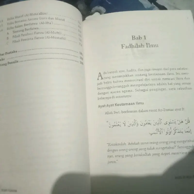 Buku ADAB DI ATAS ILMU,Tuntunan Belajar Mengajar Yang Barakah.By Imam Nawawi 3