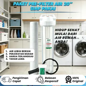 Paket filter Air 1 Tahap / Filter Sedimen / Filter Air Toren / Filter Air kran / Berpasir