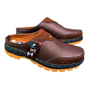 Ax3 Sepatu selop pria sepatu selop boots (DLX-02) selop boots sepatu selop Ax3 selop terbaru sepatu slop Shoes Karet antiselip eu:46 mules men