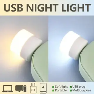 6-Jual Camping Lamps LAMPU LED USB MINI  Bulb Portable Belajar Baca Night  Kamar Malam Bulat MINI  USB light 3