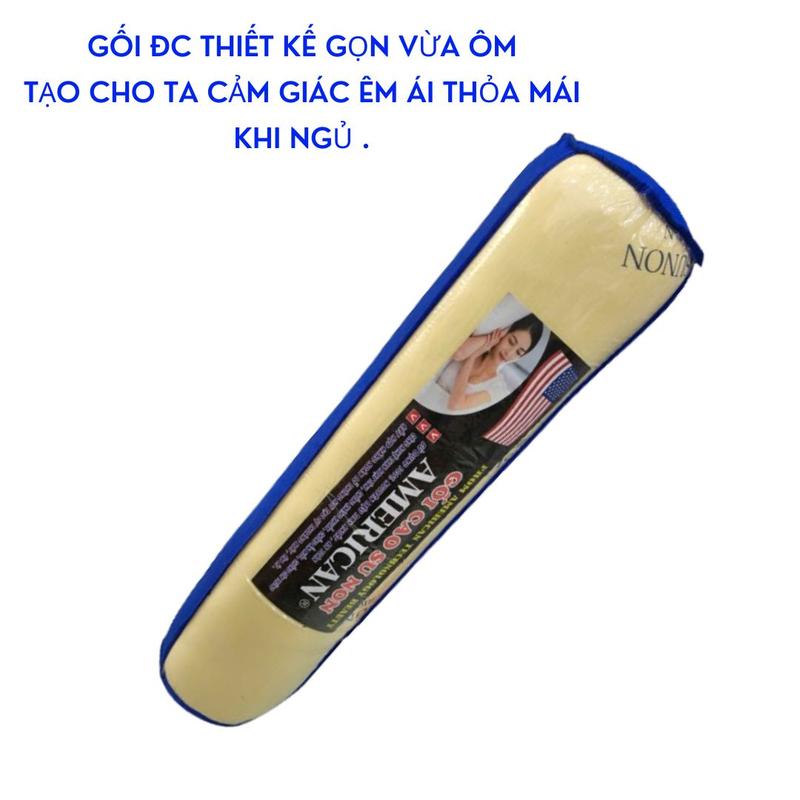  GỐI ÔM CAO SU NON AMERICAN êm nhẹ bền thoáng khi 