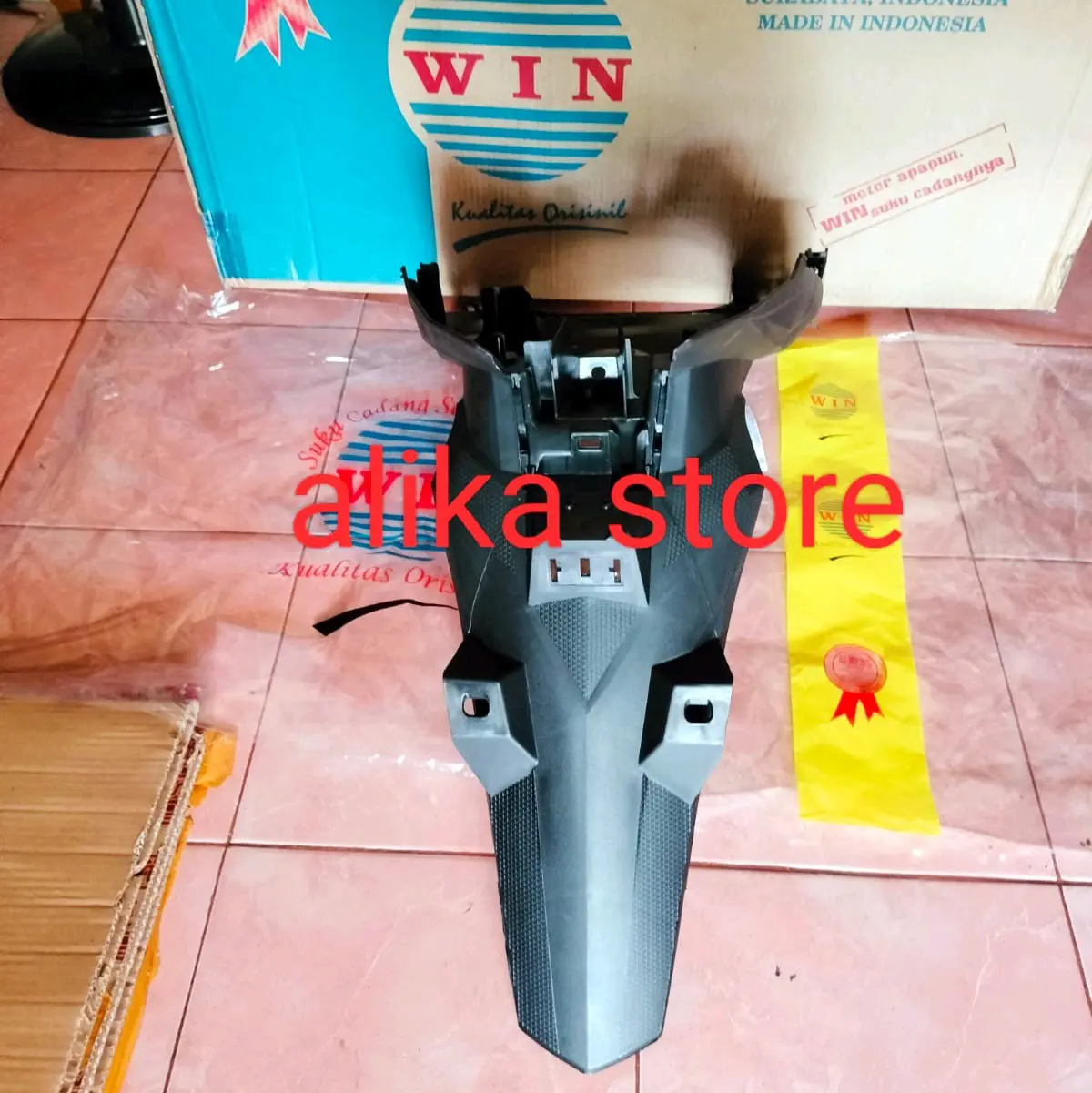 spakbor slebor belakang rear fender Honda beat new LED beat street deluxe merk win dan narita 2020 2021 2022 2023 Motorcycle