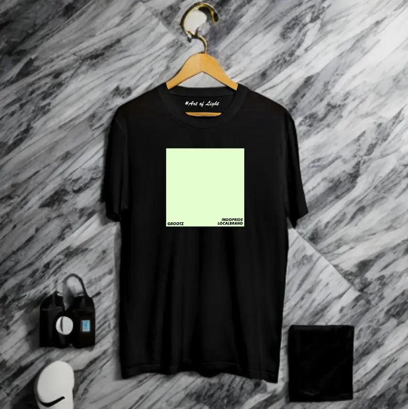 kaos distro art of light, glow in the dark