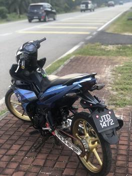 Product Review of Y15 V1 V2 BABY BIRU 2024 BLUE COVER SET TAMPAL SIAP STICKER from k**i a** 1