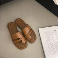 Gambar VEBLEN OFFICIAL STORE Sandal Selop Wanita Cewek Gaya Fashion Korea Style Kekinian - Cokelat, 36-37 dari VEBLEN OFFICIAL Store Kab. Tangerang 3 Tokopedia