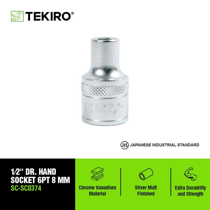 Gambar Tekiro 1/2 Inch Kunci Sock 6 Pt 08 Mm / Mata Sok / Anak Sok / Tools - Alat Perkakas dari TEKIRO_NEW Kab. Serang Tokopedia
