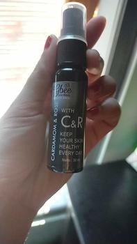 Product Review of Cardamom & Rose Water Serum Jerawat  Gbee Glow Beauty / BPOM / COD / Free Gift from T**a I**h 0