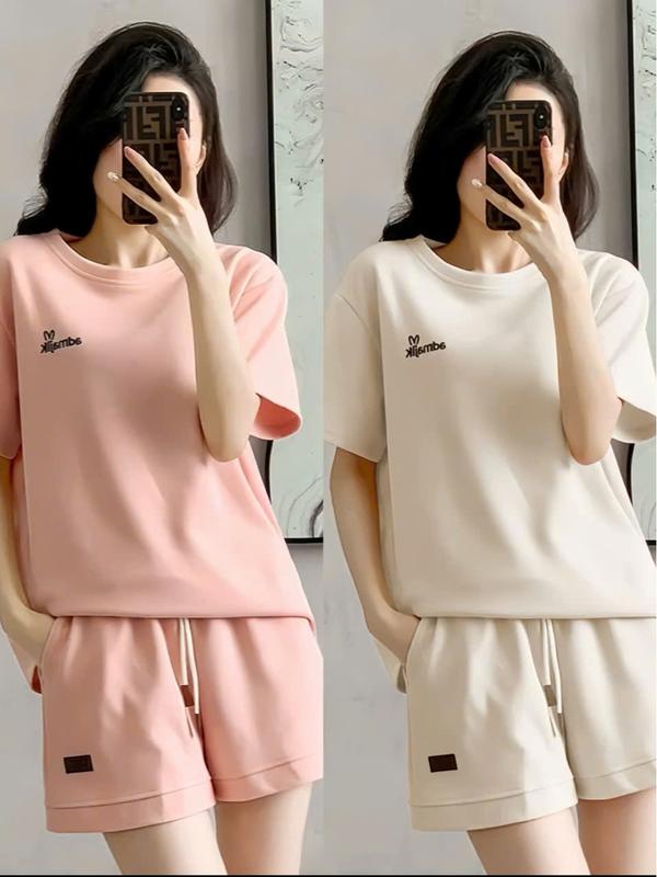 SET Bộ Quần Áo Nam Nữ ADMAIJK - Đồ Bộ Thể Thao Nữ Chất Cotton Mặc Đi Chơi Du Lịch Ullzang 1