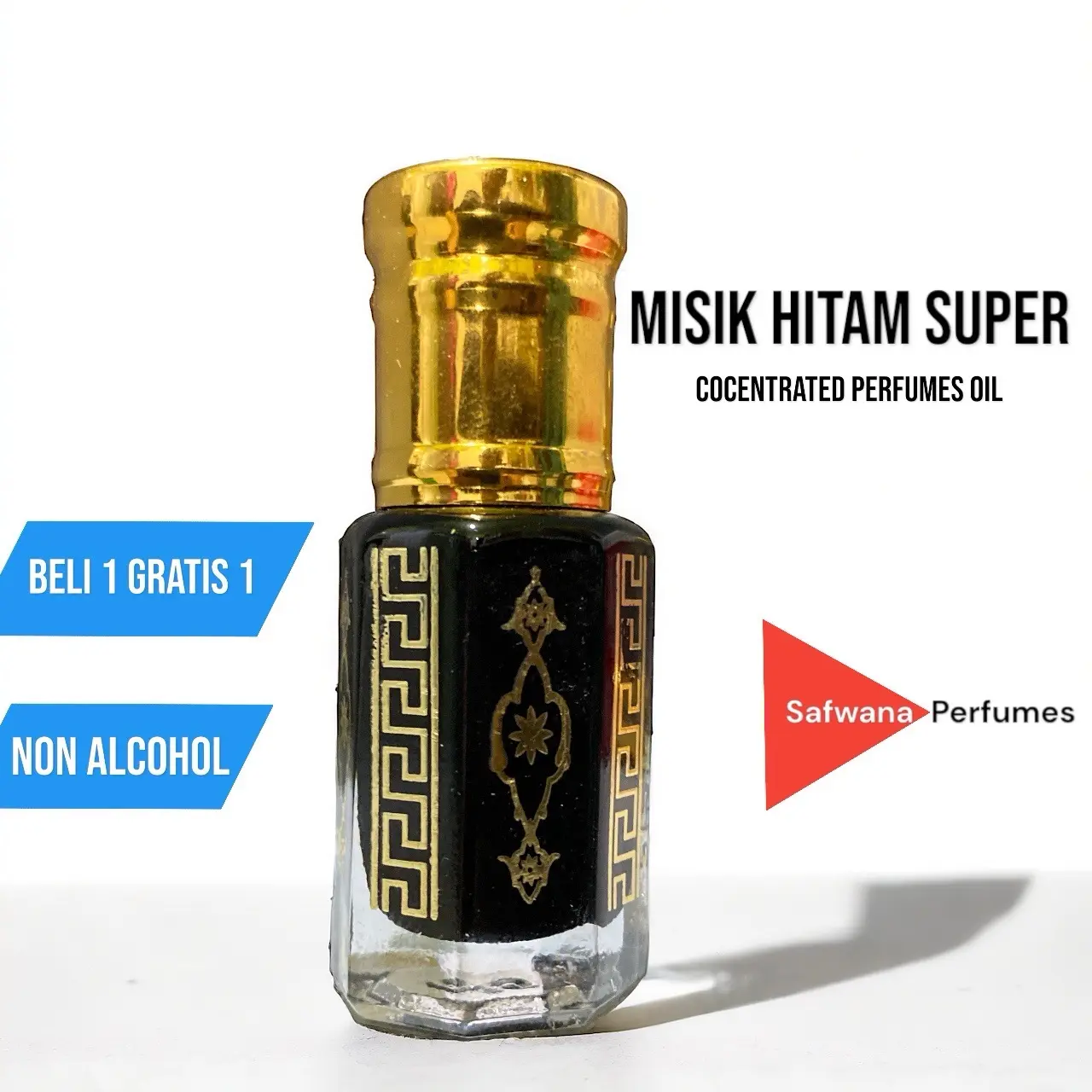 Minyak Misik Hitam original 6ml super kental tahan lama Perfume