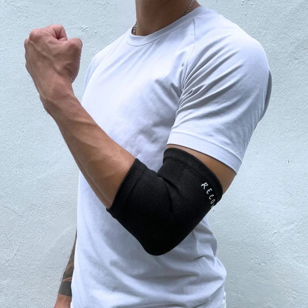Recovry V2Elbowsleeve (Single) for effectively relieving elbow pain, arthritis, stiffness, swelling and other elbow related issues.
