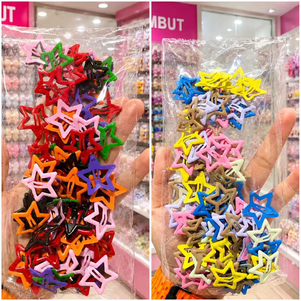 1 Pack Isi 100 Pcs Jepitan Mini Lucu Anak-Anak Harga Grosiran Warna Campur