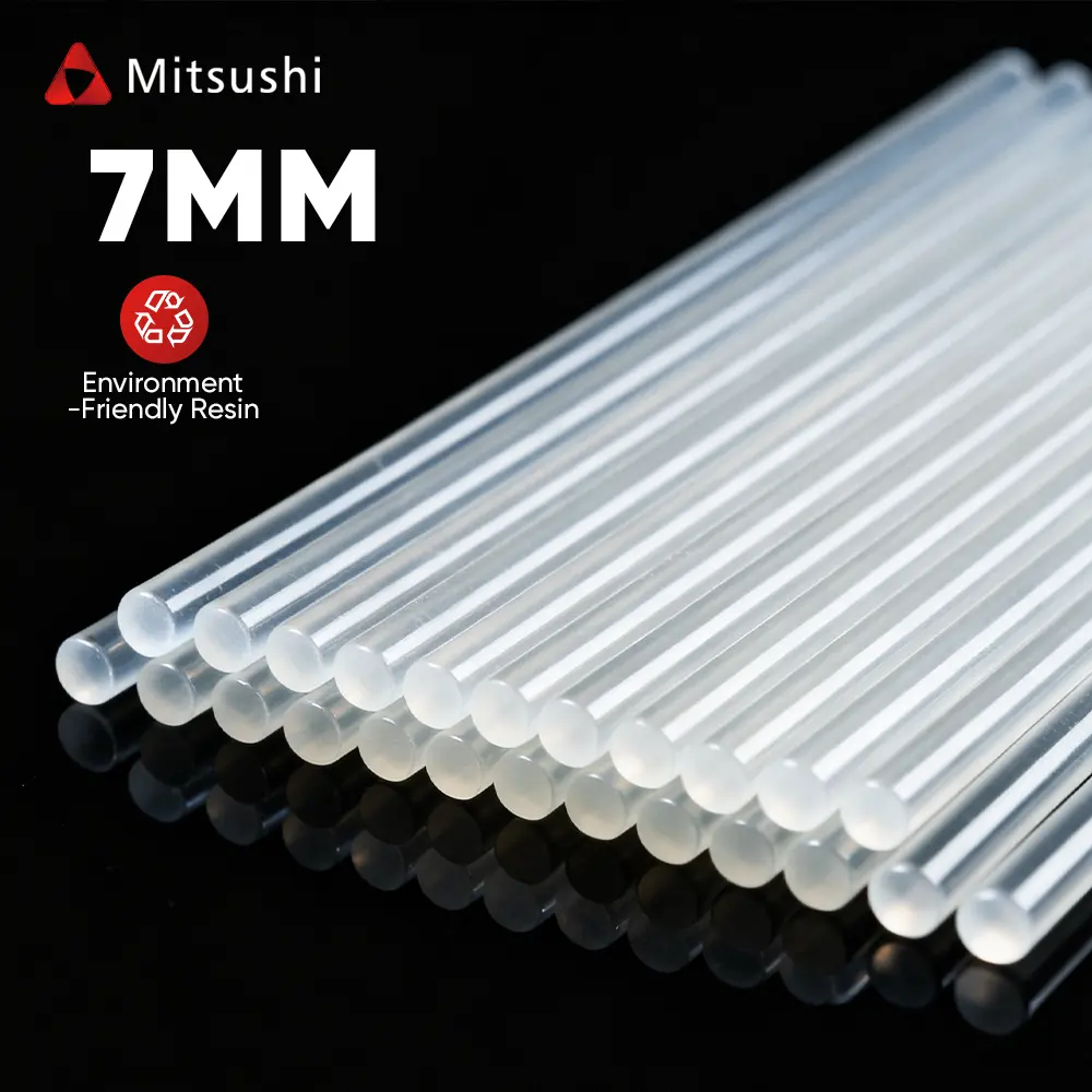Mitsushi Isi Lem Tembak / Refill Glue Gun / Hot Melt Glue Stick Berkualitas 7mm/11mm 100PCS lem  tembak