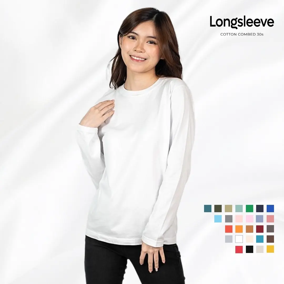 KAOS LENGAN PANJANG COMBED 30s DENAYA WEAR