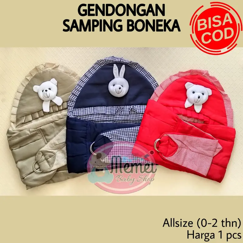 GENDONGAN BAYI SAMPING / GENDONGAN BONEKA 3