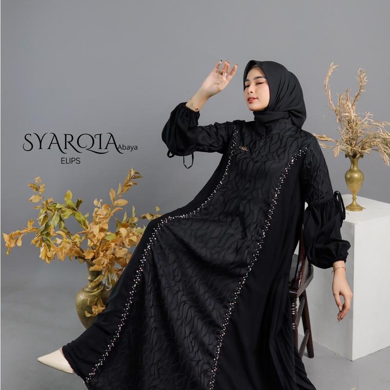 Syarqia dress by halwa apparel agen resmi 1