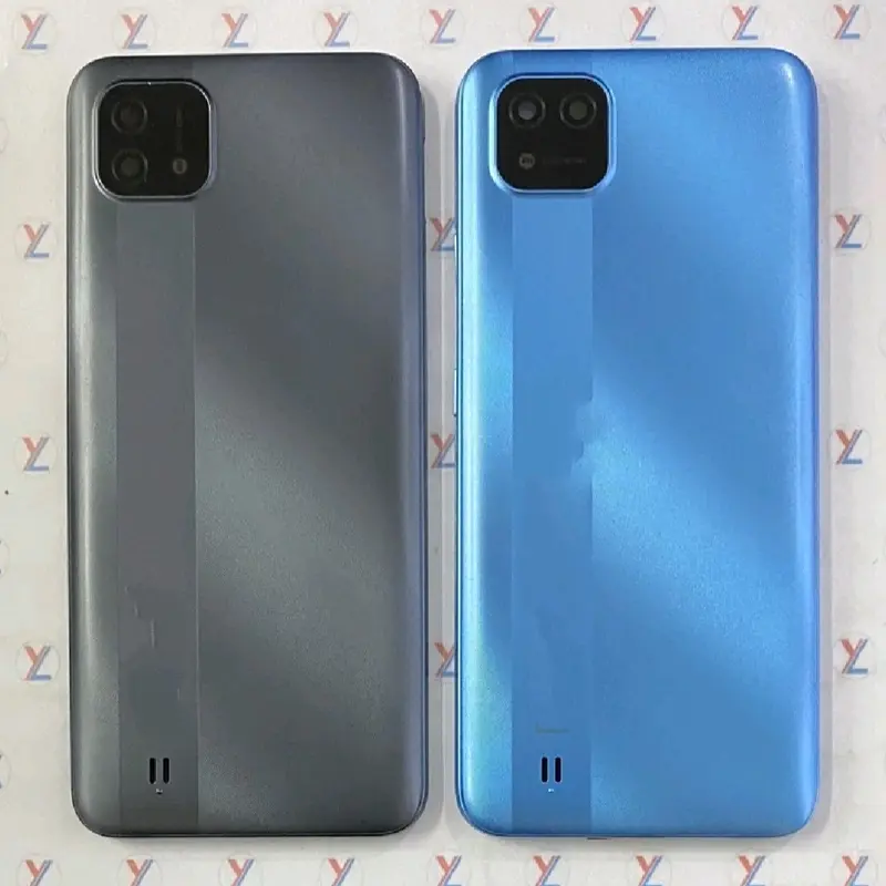REALMENE C11 2021 RMX3231 - Casing Housing Backdoor Body Belakang Tutup Baterai Back Door Cover Cassing Kesing Belakang HP Real Mene C11 2021 RMX3231 ORIGINAL 2