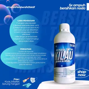 KILAU Pembersih Lantai & Keramik Kilau Maksimal,gratis sarung tangan,masker dan kuas!